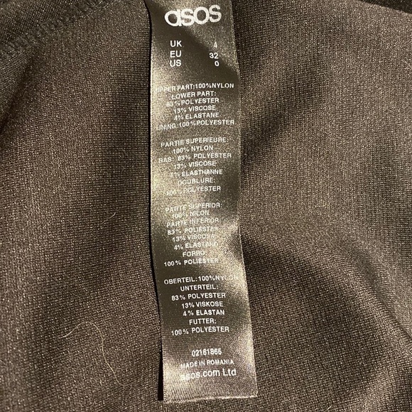 Asos sequin strappy midi dress in black - Picture 10 of 14